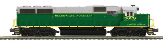 MTH # 20-21897-1 Reading & Northern Cab # 5029 O Scale Premier SD50 Diesel Engine w/Proto-Sound 3.0 (Hi-Rail Wheels)