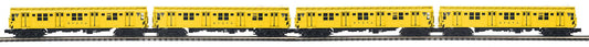 MTH Premier O Scale # 20-21944-1 Metropolitan Transportation Authority R9 4-Car Subway Set with Proto-Sound 3.0