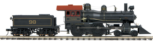 ETA EARLY 2026  MTH O Scale Premier # 20-30101-1 Strasburg 4-4-0 American Steam Engine w/Proto-Sound 3.0