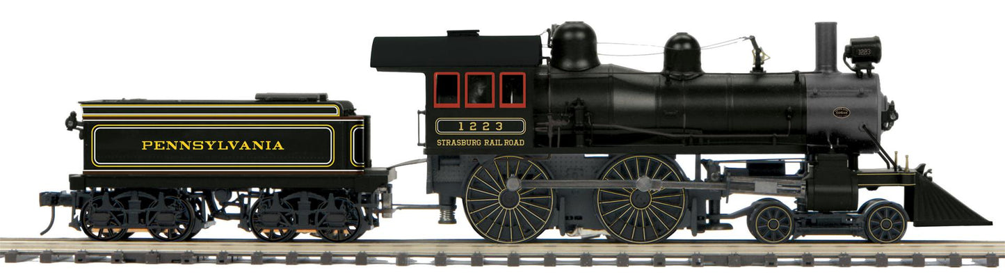 ETA EARLY 2026 MTH O Scale Premier # 20-30102-1 Strasburg 4-4-0 American Steam Engine w/Proto-Sound 3.0