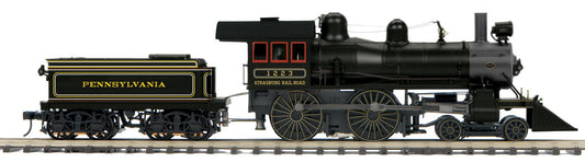 ETA EARLY 2026  MTH O Scale Premier # 20-30102-1 Strasburg 4-4-0 American Steam Engine w/Proto-Sound 3.0