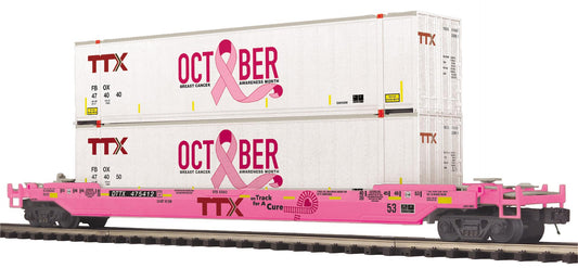 *** PLEASE NOTE **** ETA Fall 2025 ( E-Z Catch Custom Cancer Awareness Pink TTX Husky Stack w/ Two White Containers ( 20-95792 )