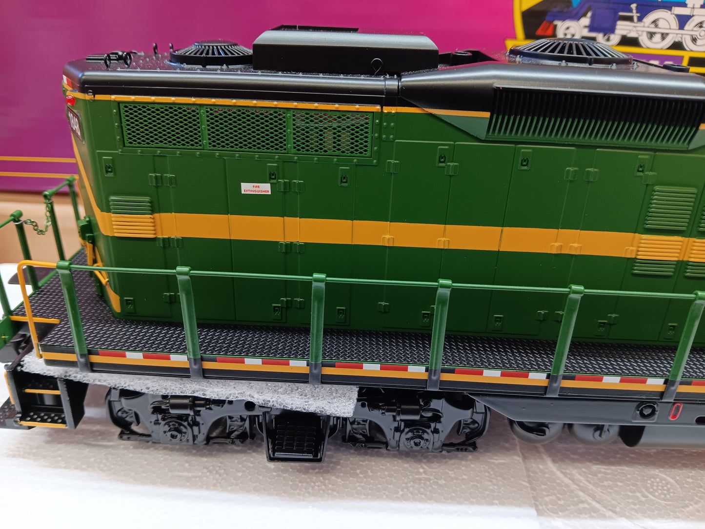 ( Now in Stock ) Belvidere & Delaware E-Z Catch MTH Premier Custom GP-9 # 20-22022-1 ( Cab # 1848 )