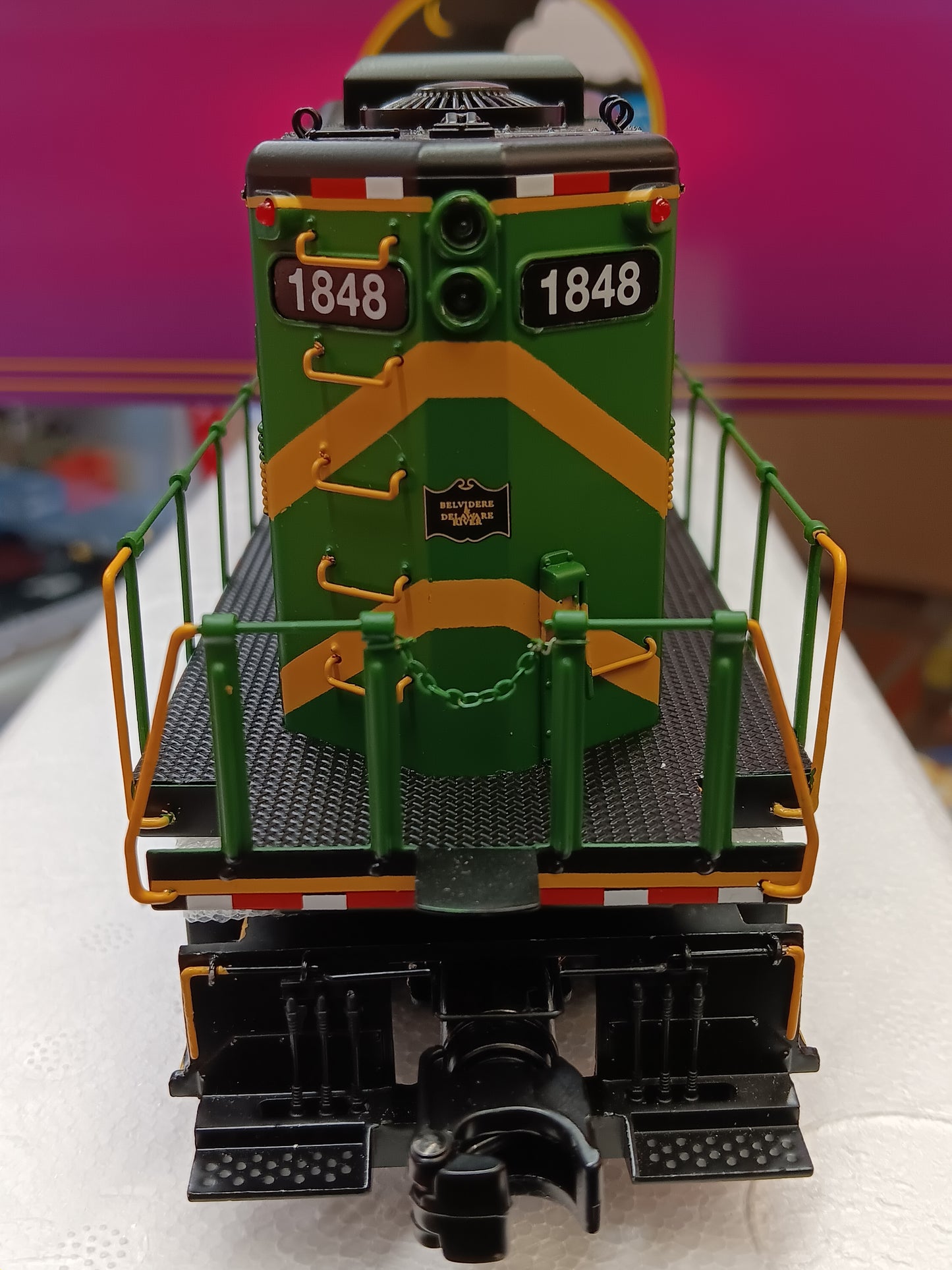 ( Now in Stock ) Belvidere & Delaware E-Z Catch MTH Premier Custom GP-9 # 20-22022-1 ( Cab # 1848 )