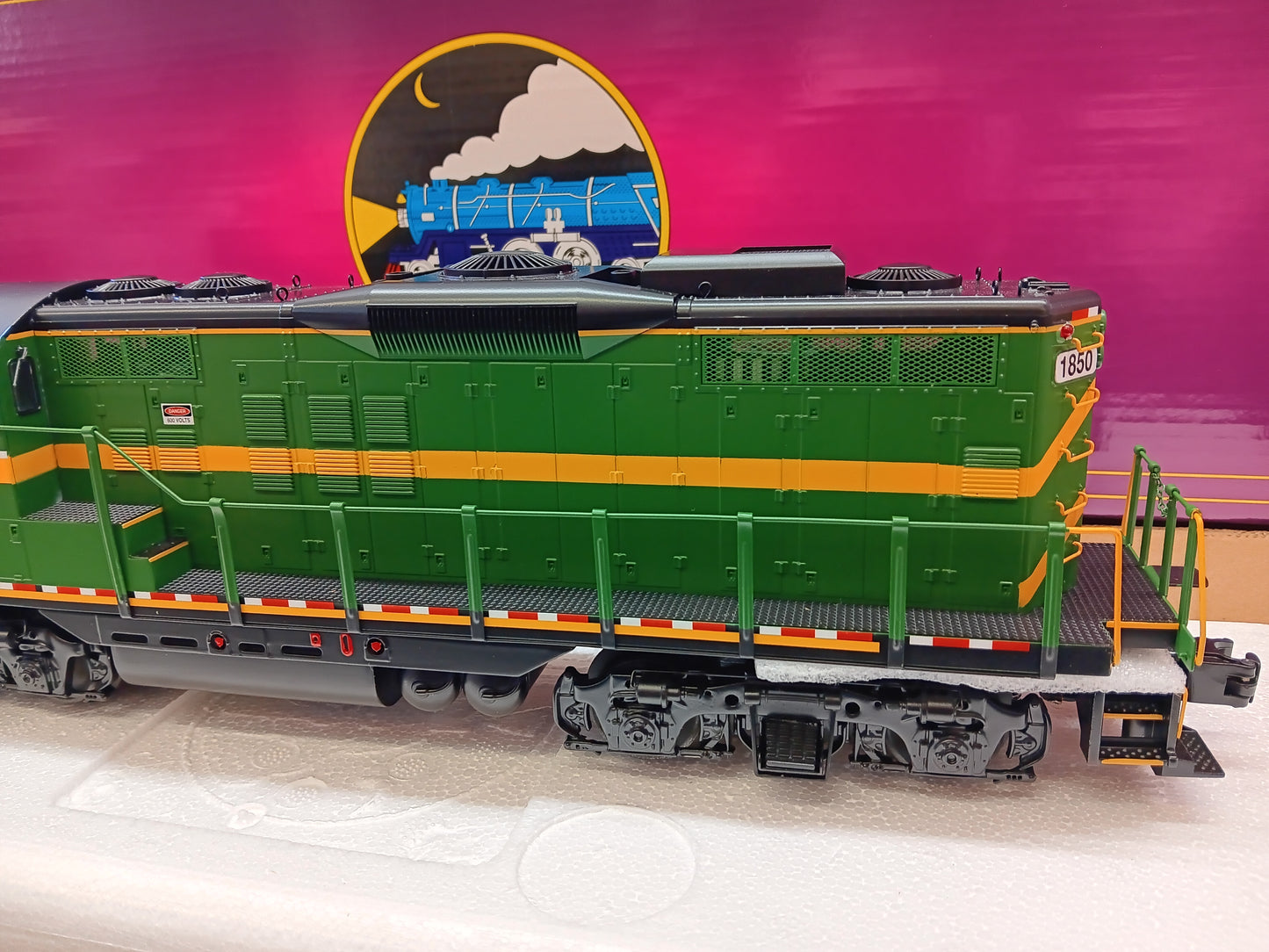 ( Now In Stock ) Belvidere & Delaware E-Z Catch MTH Premier Custom GP-9 # 20-22023-1 ( Cab # 1850 )