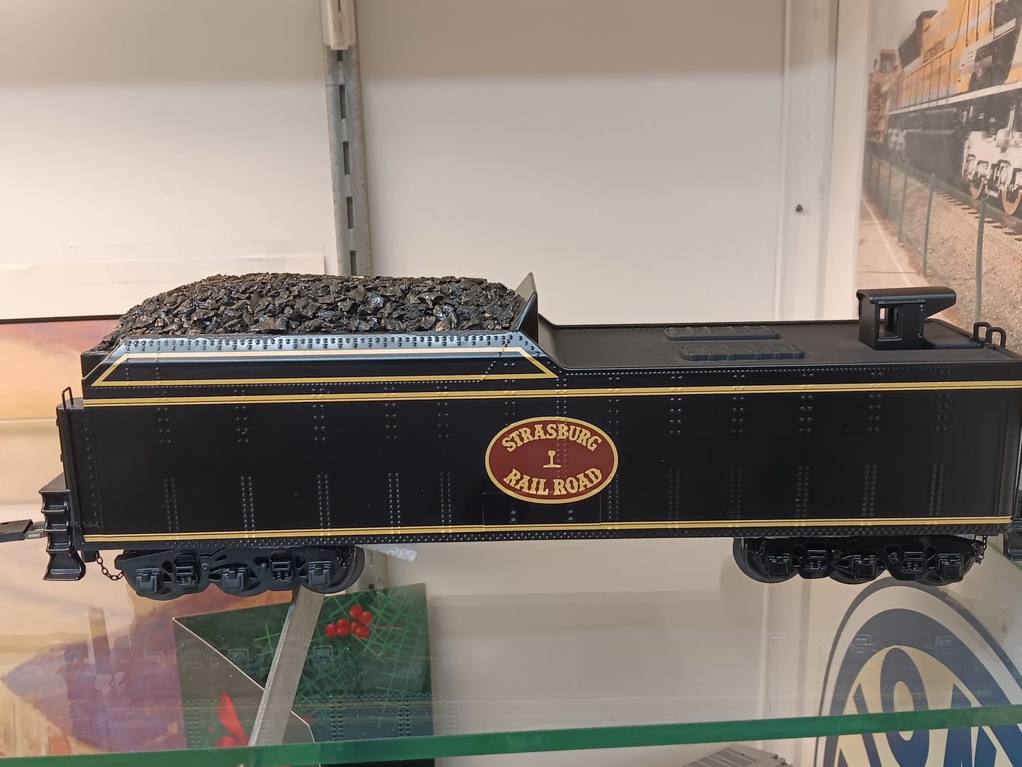 In Stock ( MTH Railking # 30-1878-1 ) Strasburg Cab # 90 2-10-0 Imperial Decapod Steam Engine (Long Haul Tender) w/Proto-Sound 3.0