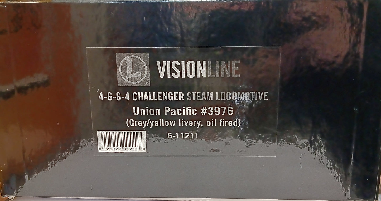 Lionel # 6-11211 Union Pacific 4-6-6-4 LEGACY Challenger (oil fired) #3976