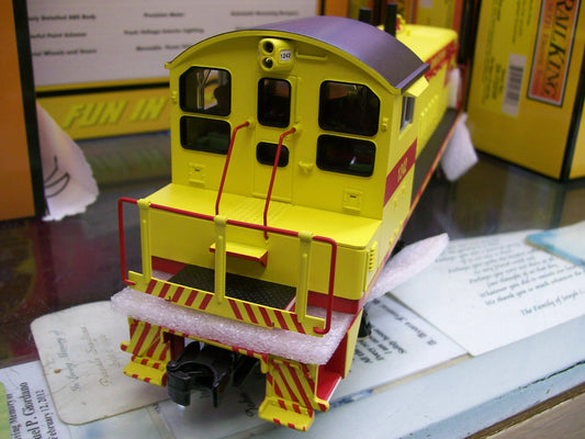 E-Z CATCH MTH CUSTOM GRANITE CITY WORKS SW1200 RAILKING CAB # 1242