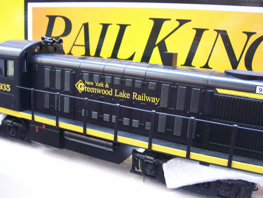 In Stock Exclusive E-Z Catch Custom Run MTH Railking # 30-21190-1 New York & Greenwood Lake RS-3 Cab # 935