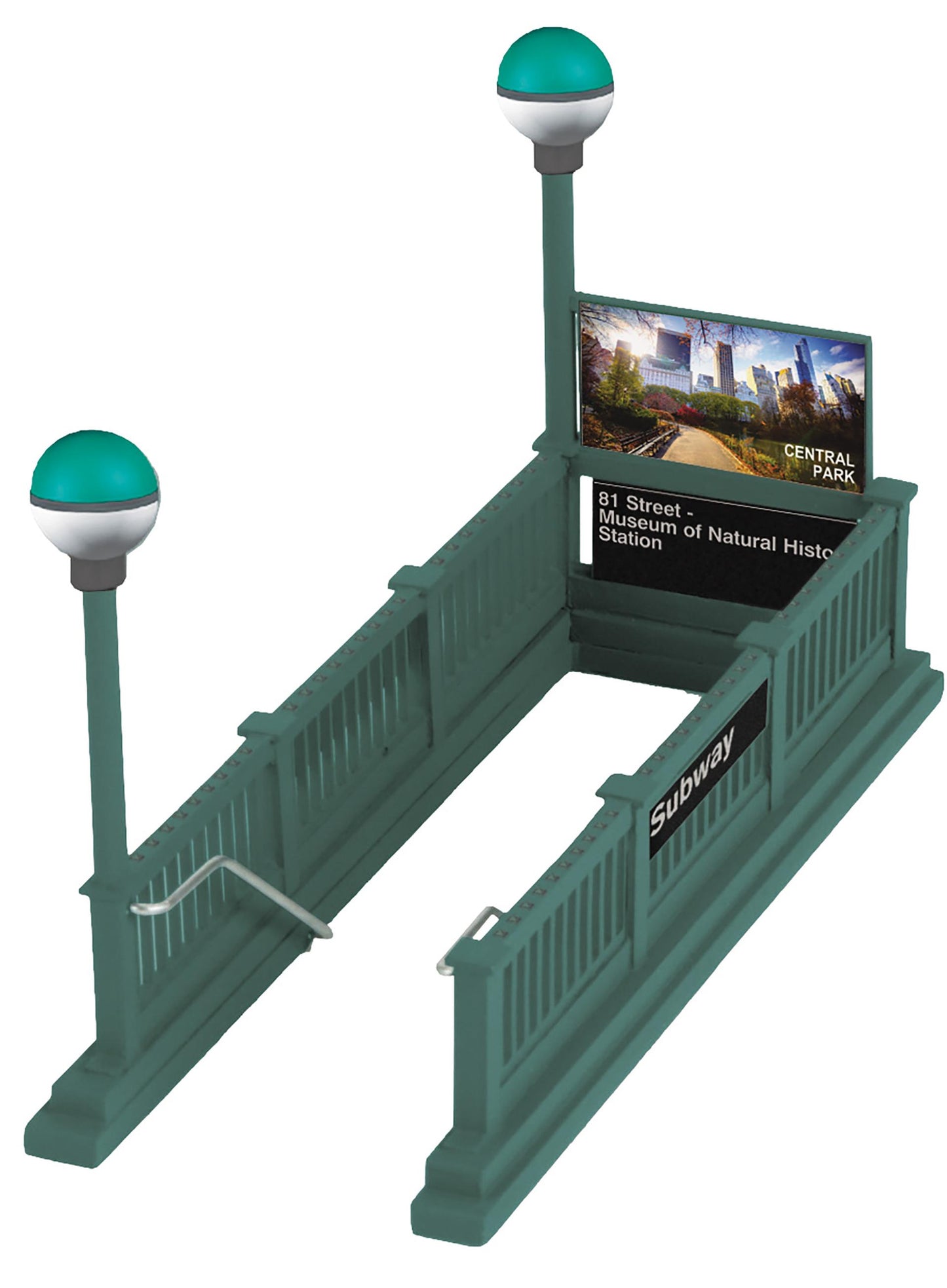 MTH RailKing # 30-90667 O Gauge 81st Street-Natural History Museum Station Subway Entrance