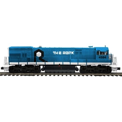 Atlas O PREMIER #30138511 U30C LOCOMOTIVE * Limited Edition Collectors' Series * ROCK ISLAND 4594 (BLUE/WHITE) - 3RL