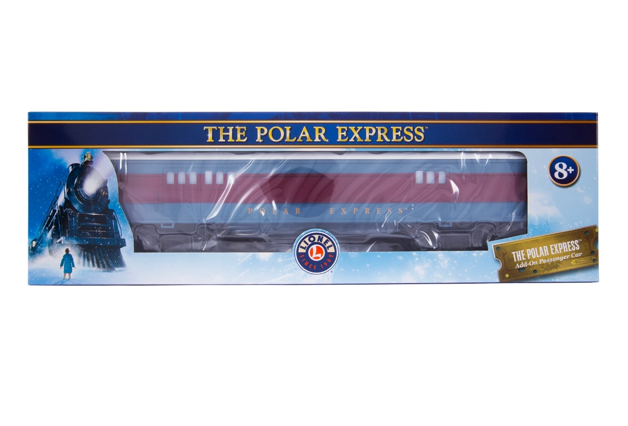 Lionel # 6-84605 ( O Gauge ) The Polar Express Baggage Car with Snow Roof
