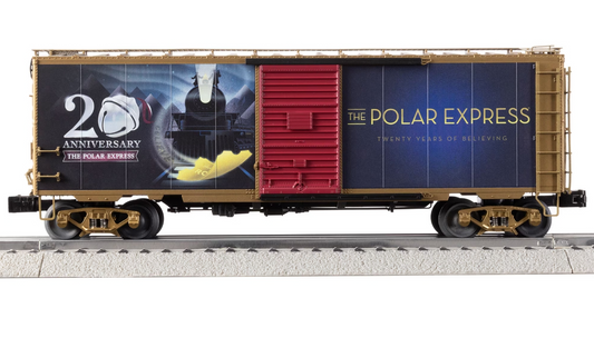 Lionel # 2426800 THE POLAR EXPRESS™ 20th Anniversary PS-1 Boxcar