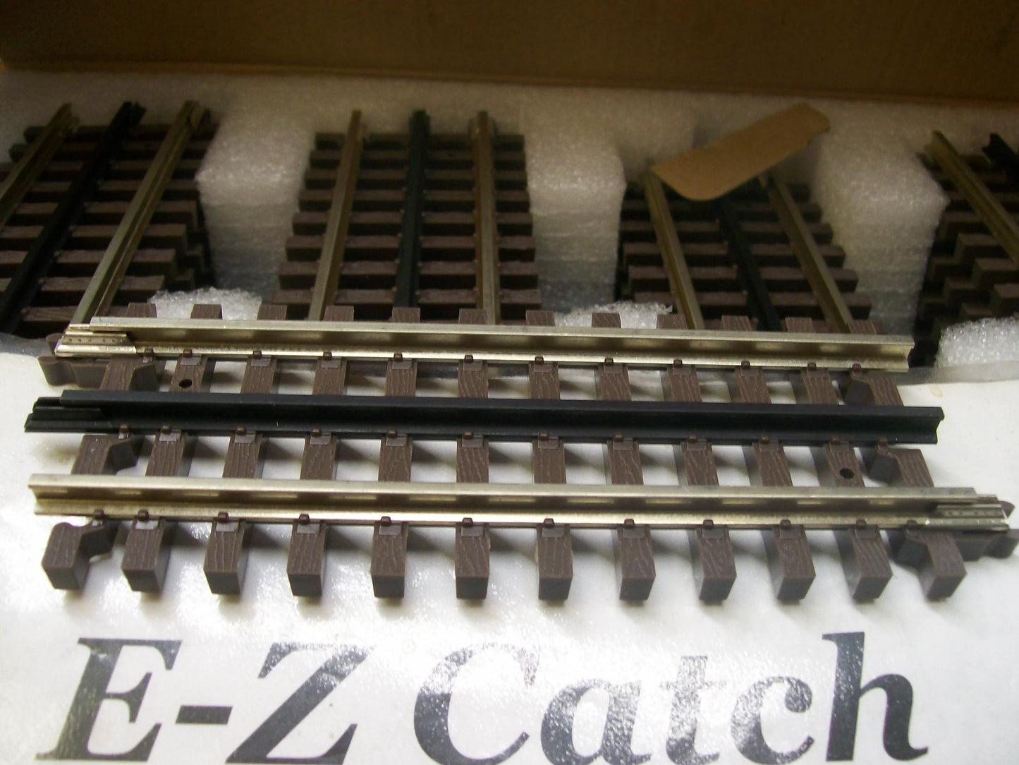Atlas O Gauge # 6053 ( 5-1/2") Straight Track O Scale Nickel Silver ( Sold Each )