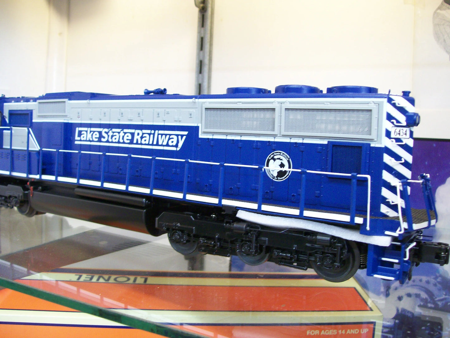 In Stock EXCLUSIVE Custom Run Atlas O Scale 3-Rail ( Premier ) Lake State Railway SD-70M ( Cab # 6434 ) 3-Rail Protosound 3.0