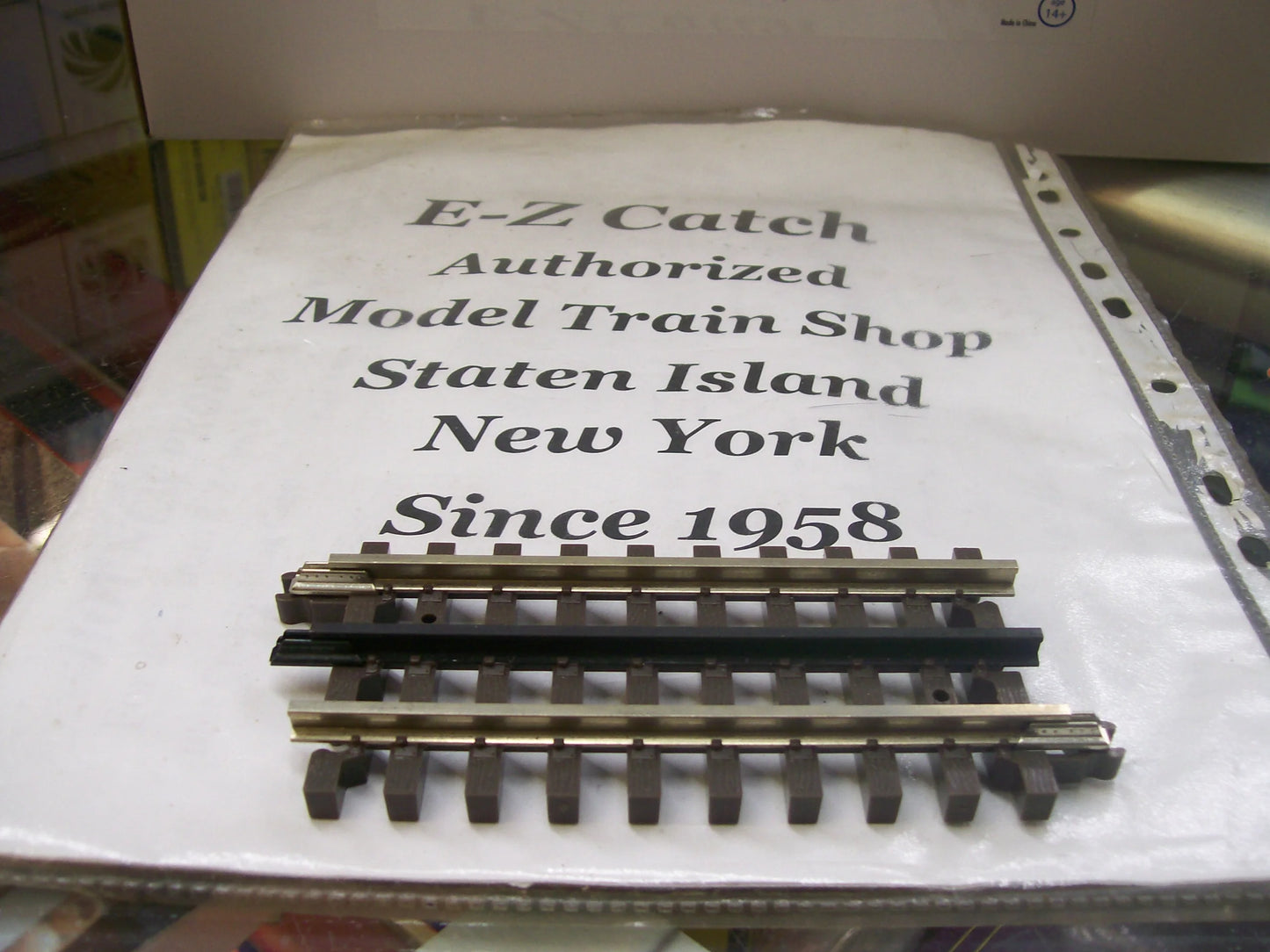 Atlas O Gauge # 6051 ( 4-1/2") Straight Track O Scale Nickel Silver ( Sold Each )