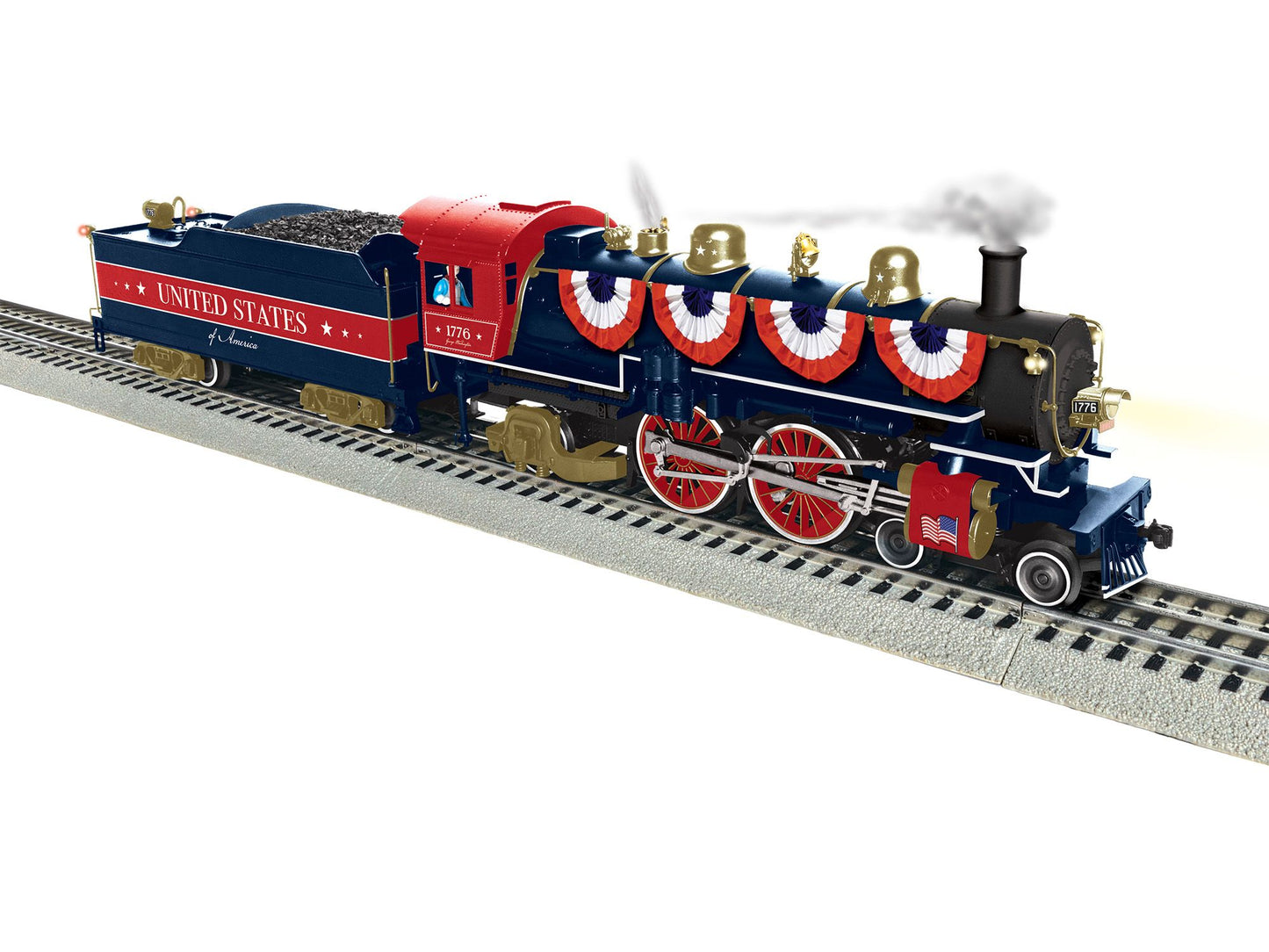 *PRE-ORDER* Lionel # 2731330 Legacy Atlantic Steam Locomotive USA #1776 - 3RL ETA 2027