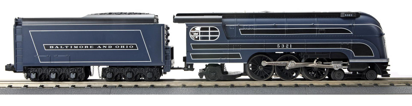 *PRE-ORDER* MTH RailKing # 30-1942-1 O Gauge Baltimore & Ohio 4-6-2 Forty-Niner Steam Engine Cab # 5321 w/Proto-Sound 3.0 - 3RL ETA 2027