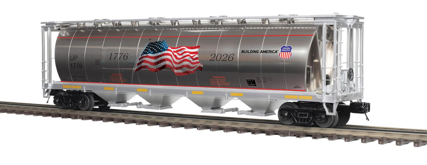 *PRE-ORDER* MTH Premier # 20-96895 O Scale Union Pacific 100 Ton Hopper Car # 1776/2026 (ETA Dec 2026)
