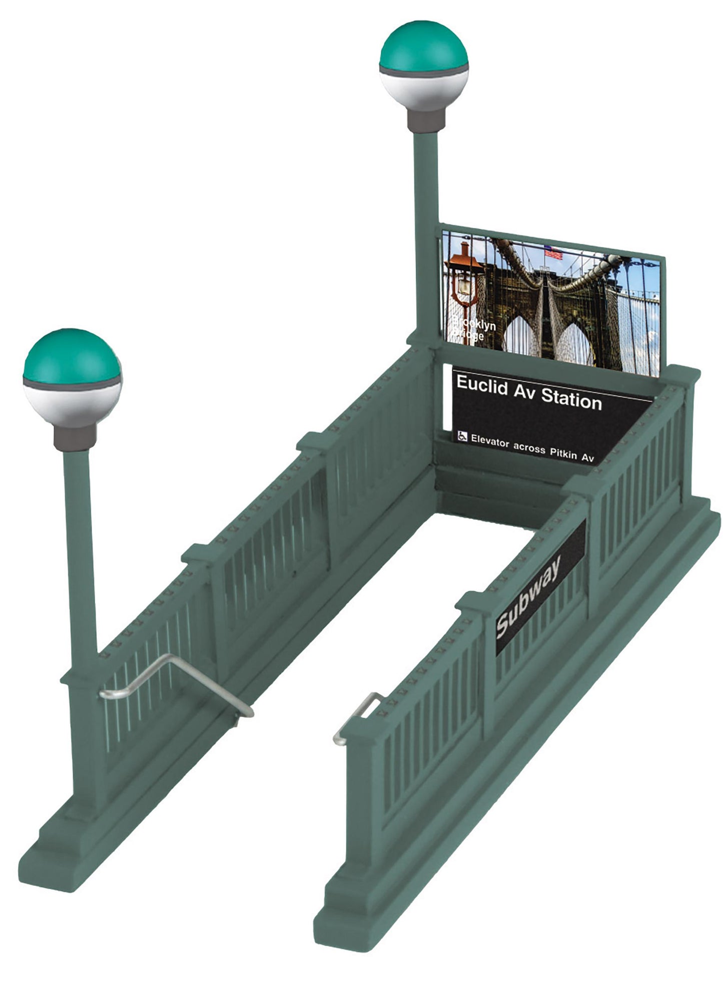 *PRE-ORDER* MTH RailKing # 30-90770 Euclid Ave. Subway Entrance O Scale - ETA 2027