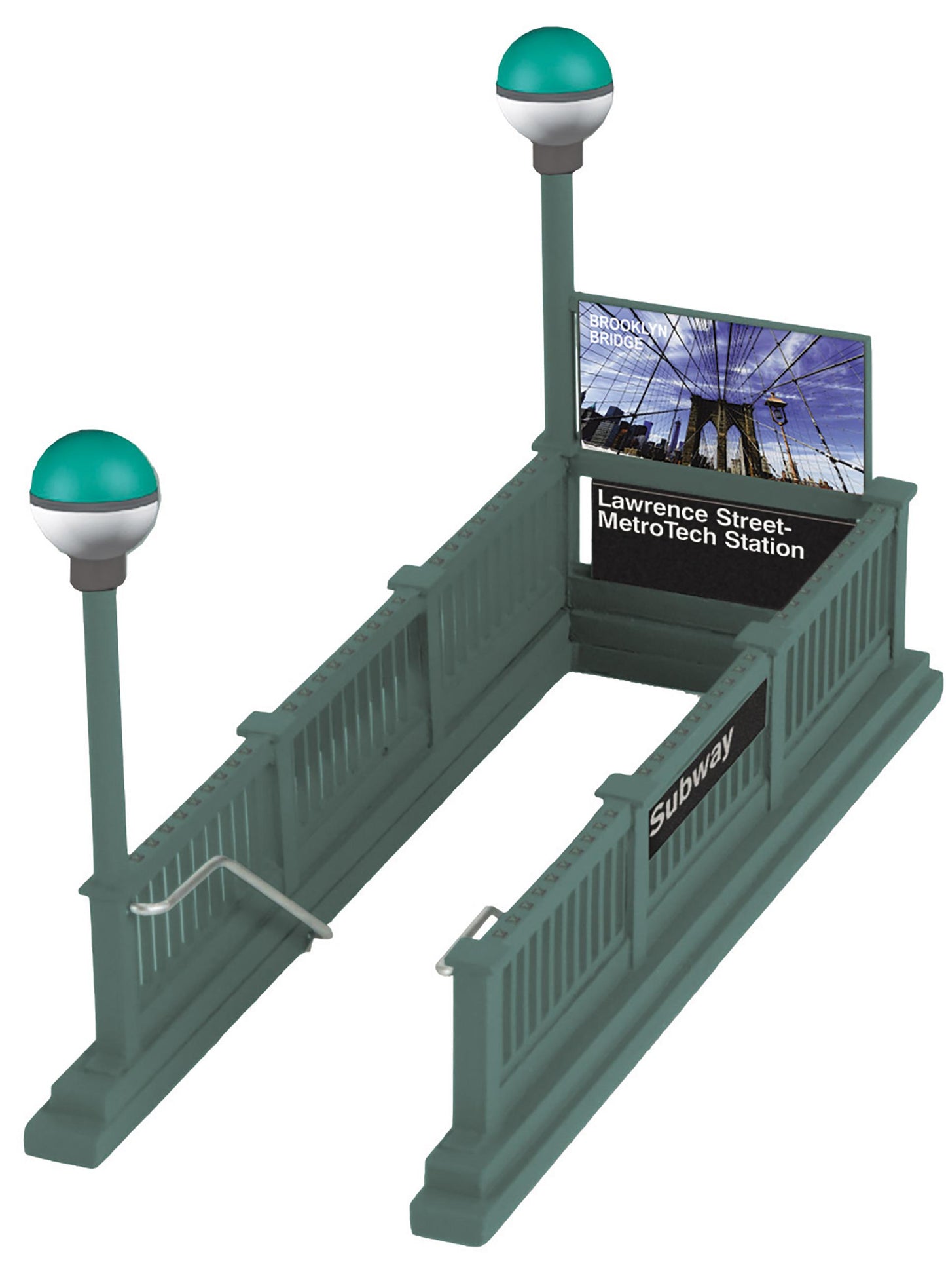 *PRE-ORDER* MTH RailKing # 30-90771 Lawrence Street - MetroTech Station Subway Entrance O Scale - ETA 2027