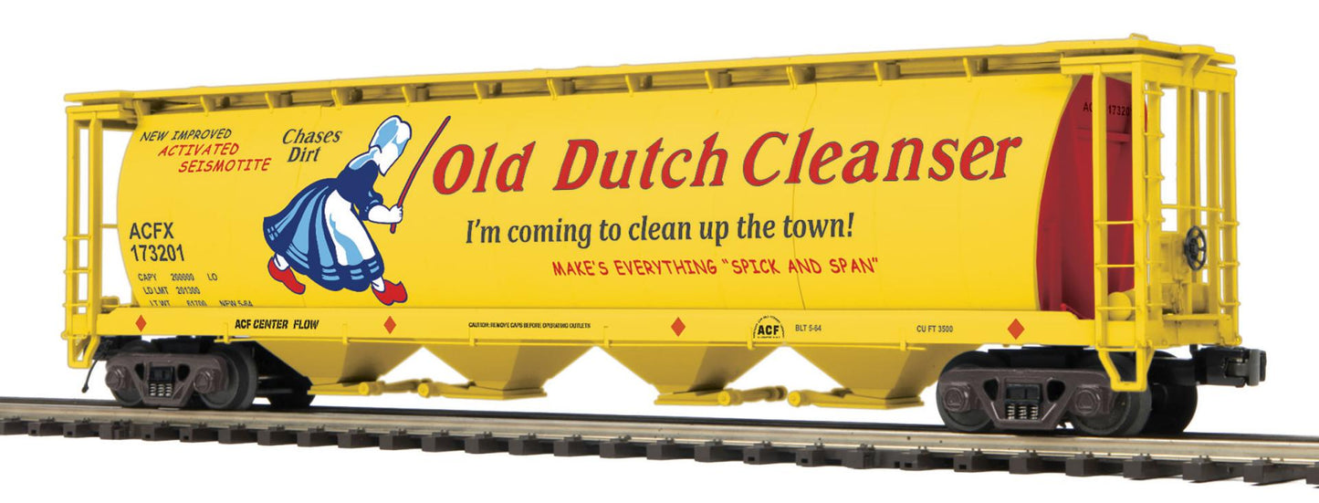 *PRE-ORDER* MTH Premier # 20-96891 O Scale Old Dutch Cleanser 100 Ton Hopper Car Rd # 173207 (ETA 2027)