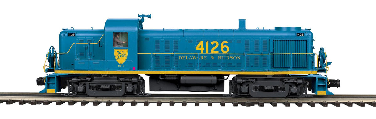 *PRE-ORDER* MTH # 20-22154-1 O Scale Premier Delaware & Hudson RS-3 - Phase 1b Diesel Engine w/Proto-Sound 3.0 Cab # 4126 - ETA 2027