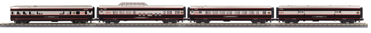 *PRE-ORDER* MTH RailKing # 30-68353 Canadian National 4-Car 60’ Streamlined Passenger Set O Gauge - ETA 2027