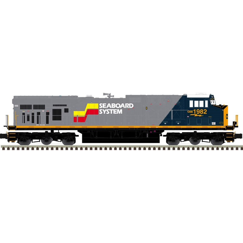 *PRE-ORDER* Atlas O Premier # 30138910 CSX (Seaboard System Heritage) ES44 Locomotive Cab # 1982 - 3RL (ETA 2027)