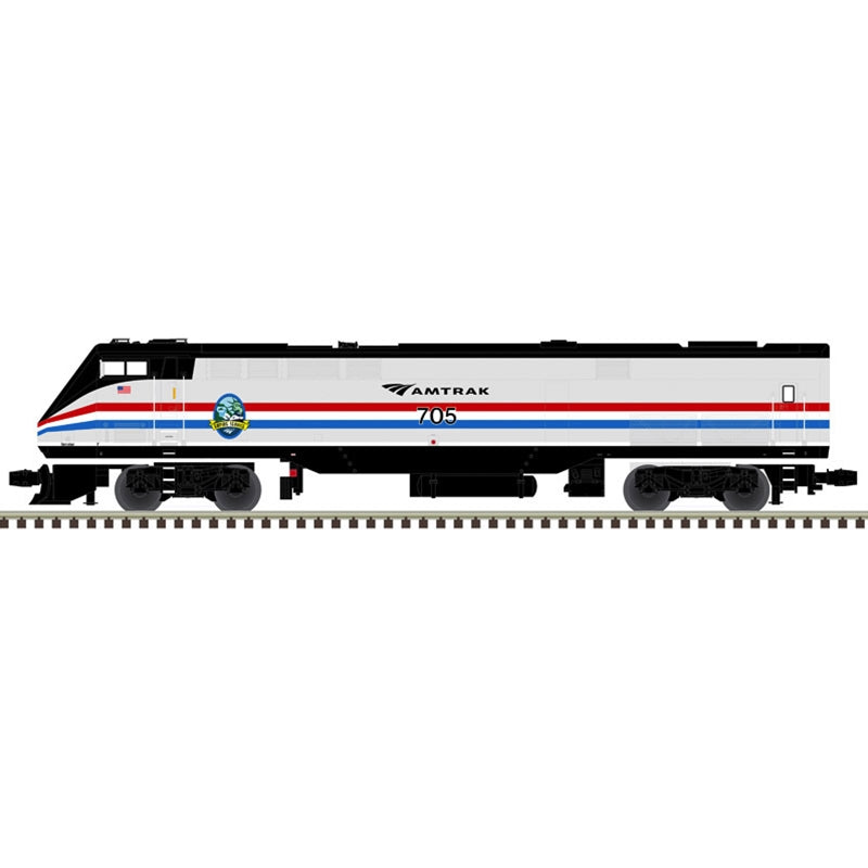 *PRE-ORDER* Atlas O Premier # 30138885 Amtrak® P32 Phase III Heritage “Empire Service” - P42 Genesis Locomotive Cab # 705 - 3RL (ETA 2027)