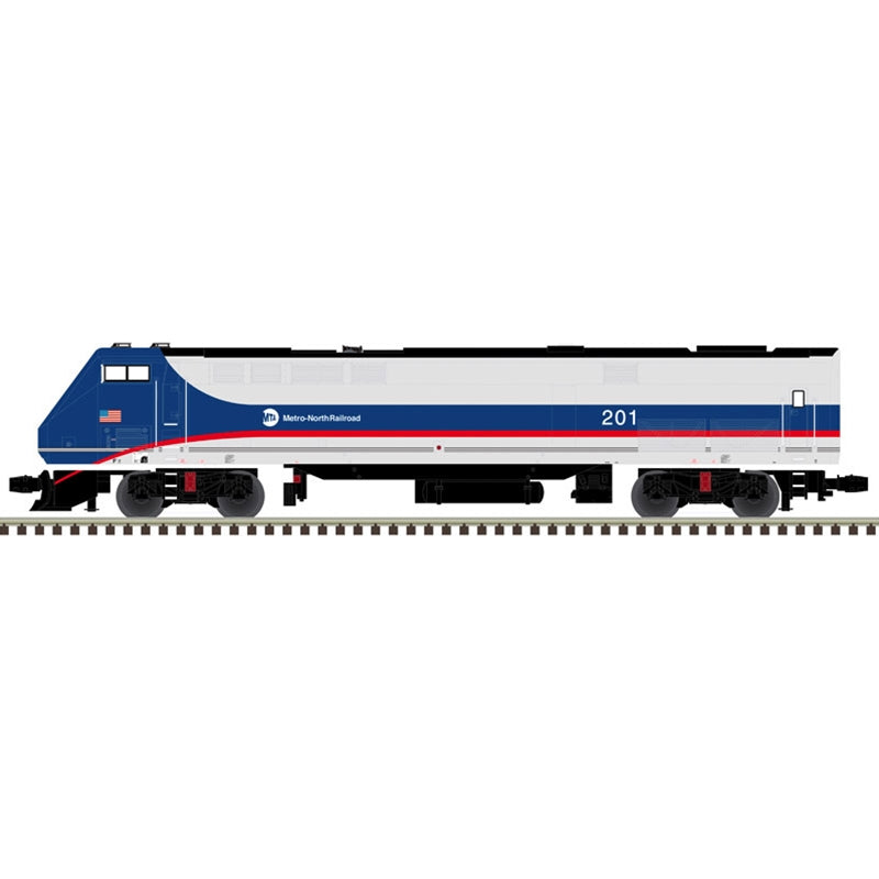 *PRE-ORDER* Atlas O Premier # 30138890 Metro North Standard Scheme P42 Genesis Locomotive Cab # 201 - 3RL (ETA 2027)