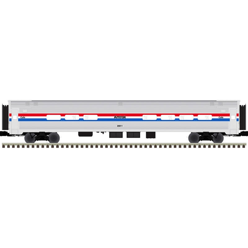 *PRE-ORDER* Atlas O Premier # 3003220 Amtrak Phase III Amfleet Passenger 4 CAR SET - 3RL (ETA 2027)