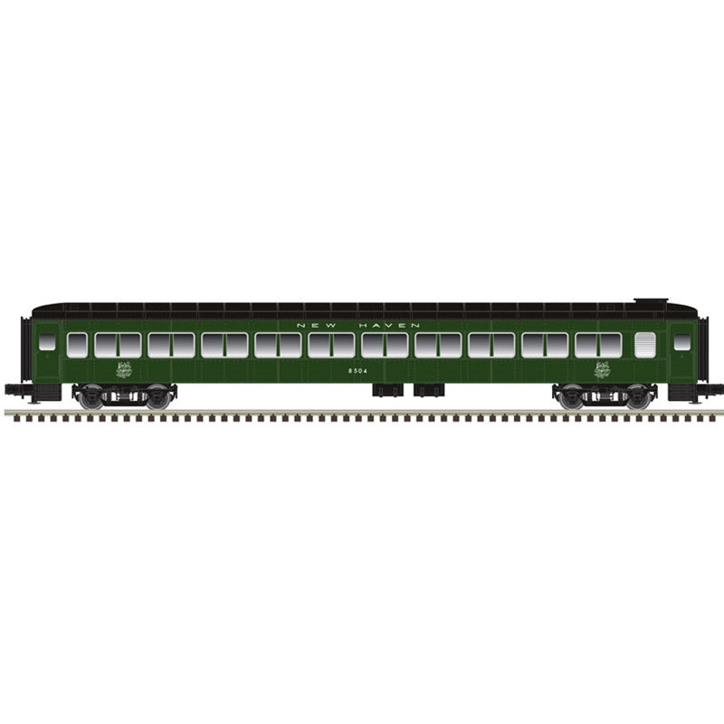 *PRE-ORDER* Atlas O Trainman # 2002915 New Haven 80’ Pullman Bradley Passenger 4 CAR SET - 3RL (ETA 2027)