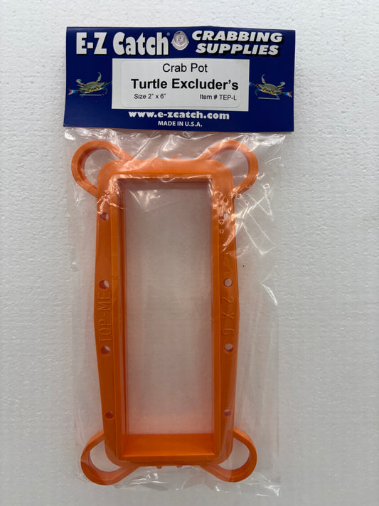 E-Z Catch Crab Pot Turtle Excluders Size 2” x 6” ( 2 Per Package - USA Made)