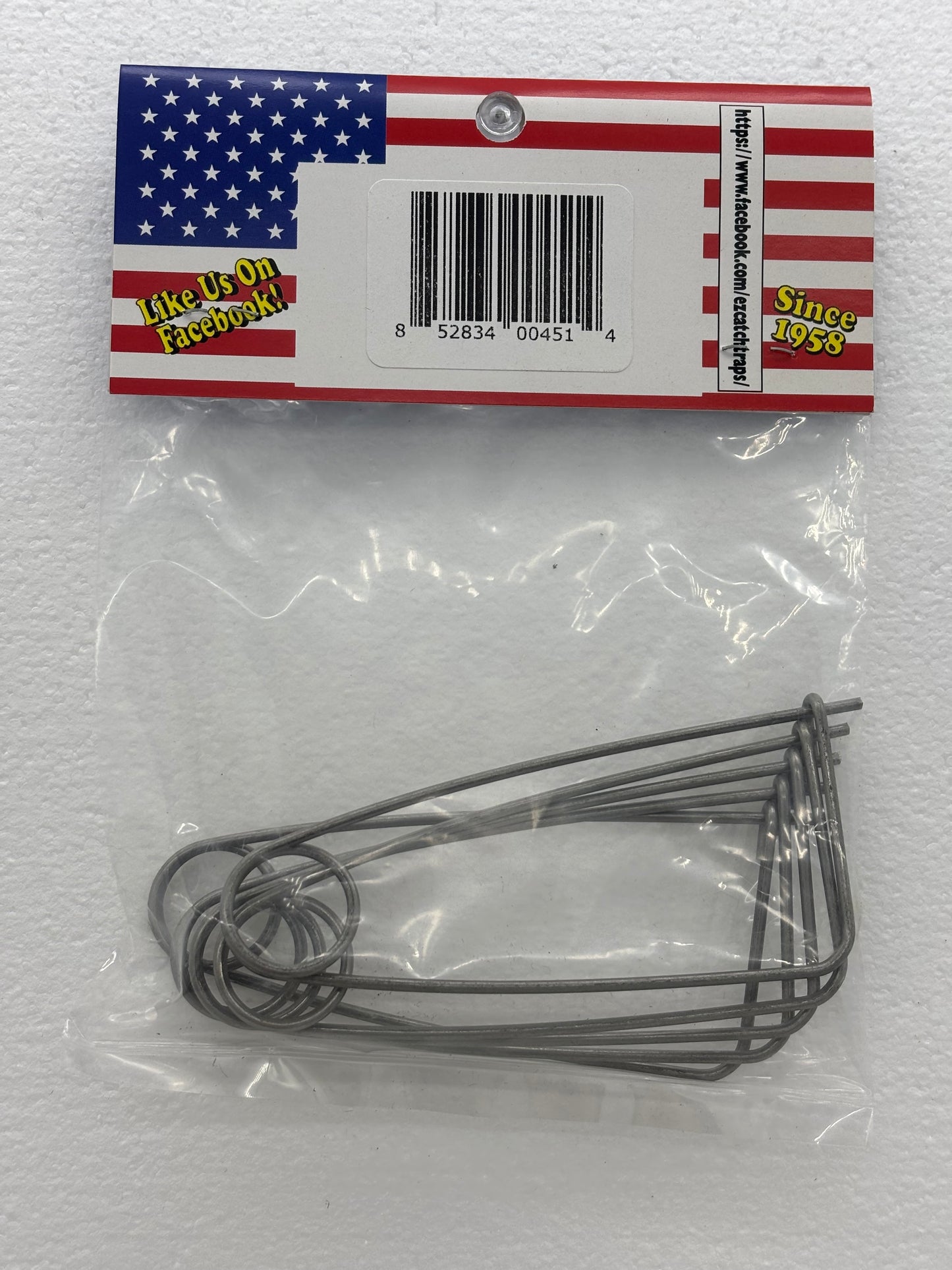 E-Z Catch Crab Trap / Trot Line Stainless Bait Clips ( 5 Per Pack - USA Made )