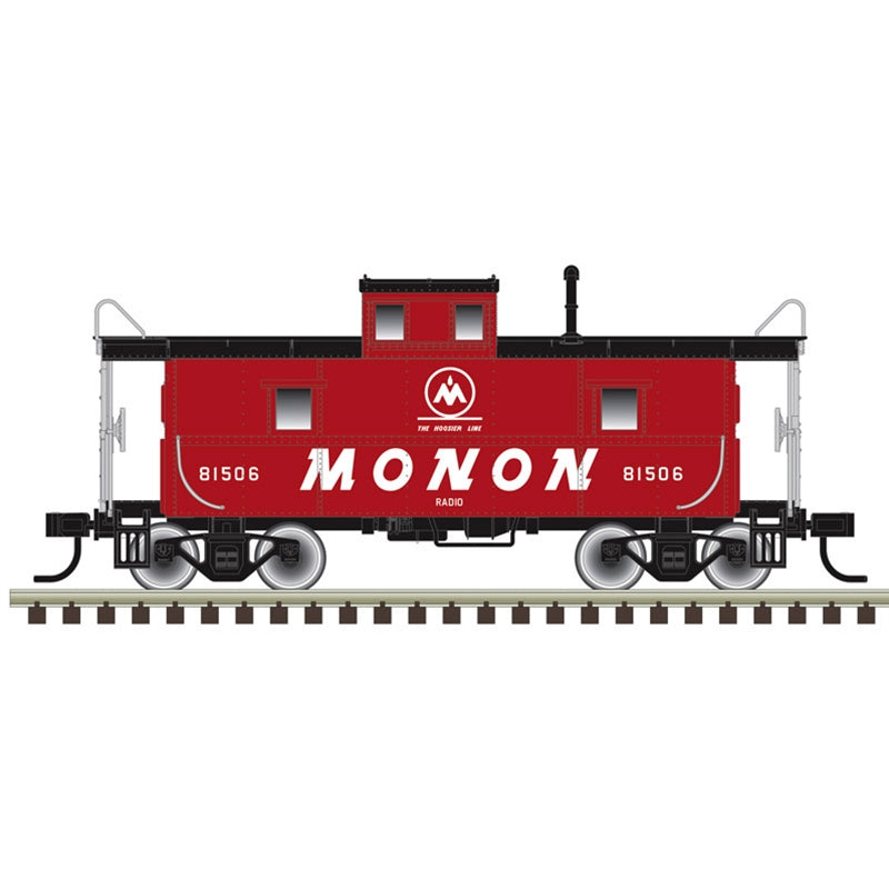 *PRE-ORDER* Atlas O Trainman # 2001341 Monon C&O Cupola Caboose Rd # 81506 or 81508 - 3RL (ETA 2027)