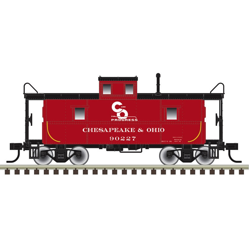 *PRE-ORDER* Atlas O Trainman # 2001345 Chesapeake & Ohio C&O Cupola Caboose Rd # 90227 or 90251 - 3RL (ETA 2027)