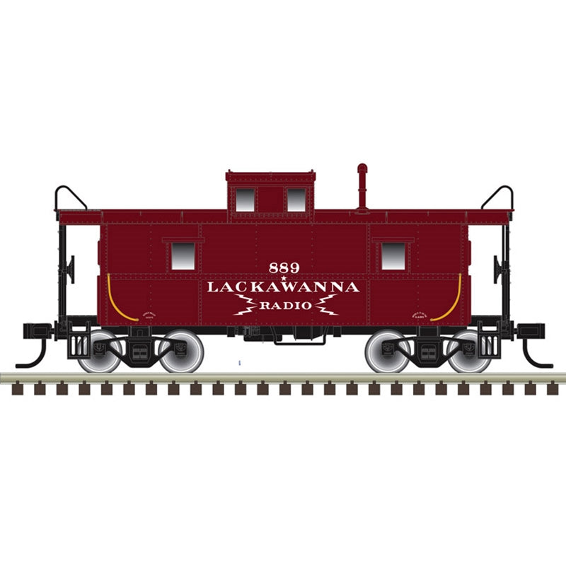 *PRE-ORDER* Atlas O Trainman # 2001346 Lackawanna C&O Cupola Caboose Rd # 889 or 906 - 3RL (ETA 2027)