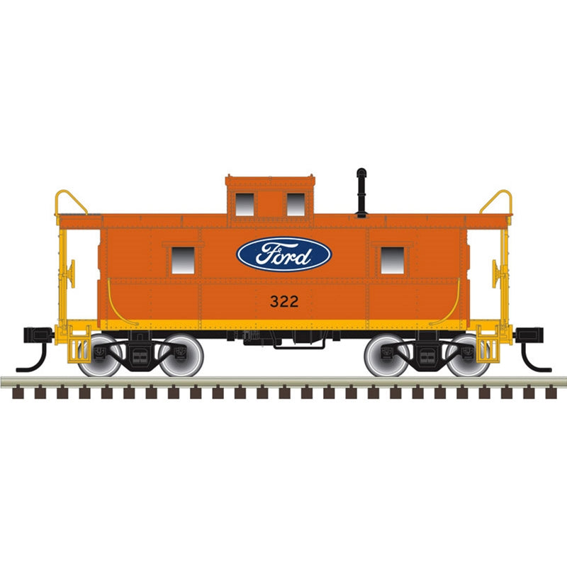 *PRE-ORDER* Atlas O Trainman # 2001347 Ford C&O Cupola Caboose Rd # 322 - 3RL (ETA 2027)