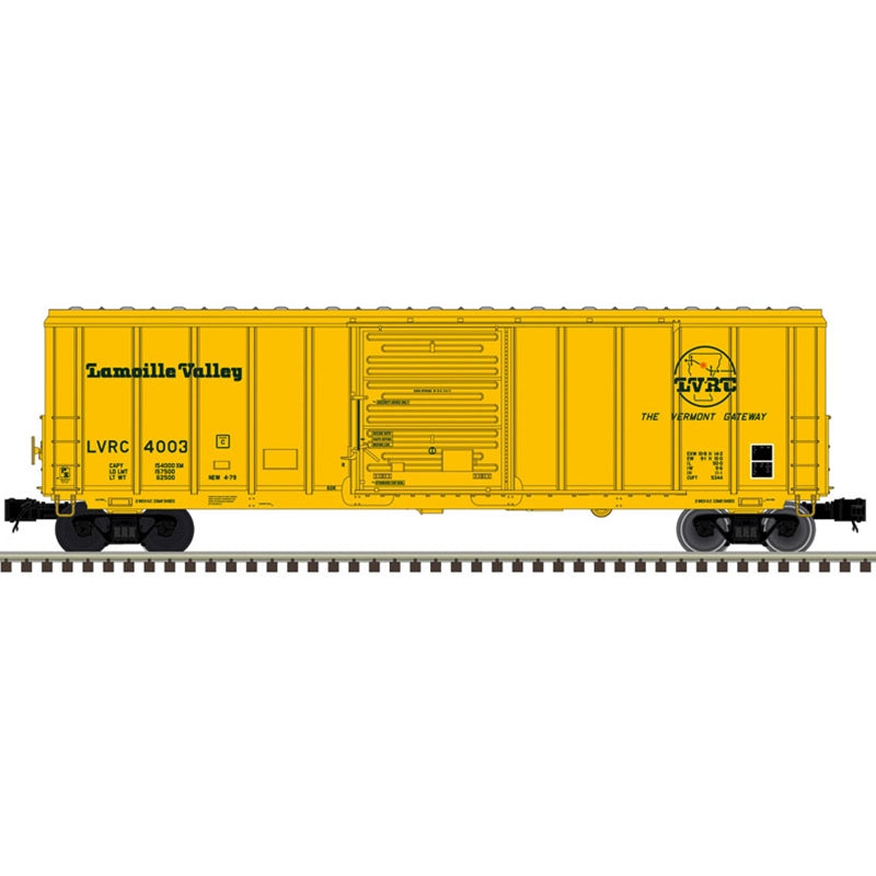 *PRE-ORDER* Atlas O Premier # 3003192 Lamoille Valley (LVRC) PS-5344 Box Car Rd # 4003, 4015, 4031, 4043 - 3RL (ETA 2027)