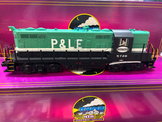 NOW IN STOCK E-Z Catch  MTH Premier O Scale # 20-22021-1 ( Exclusive Custom Run ) Pittsburgh & Lake Erie GP-7 Diesel