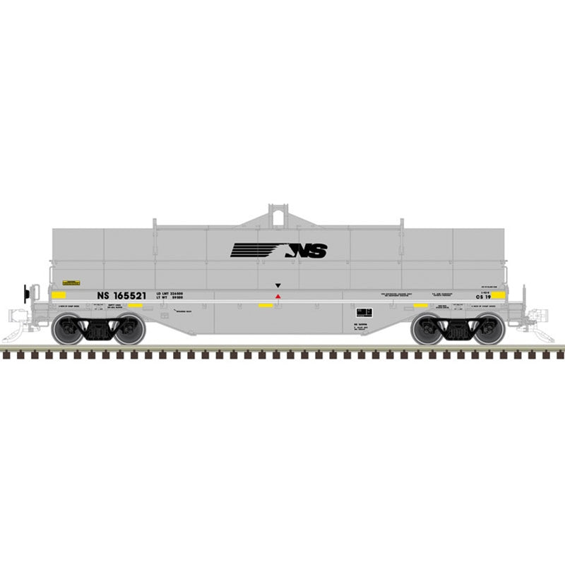*PRE-ORDER* Atlas O Master # 3003195 NORFOLK SOUTHERN (NS) 42' COIL STEEL CAR Rd # 165521, 165535, 165559, 165587 - 3RL (ETA 2027)