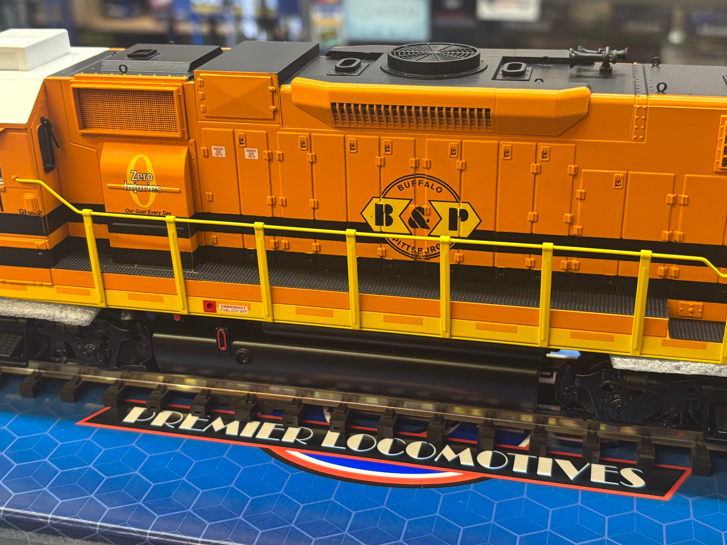 Now IN STOCK ( Buffalo & Pittsburgh Custom Premier Atlas O GP38-2 Cab # 3511 ( 3-Rail )