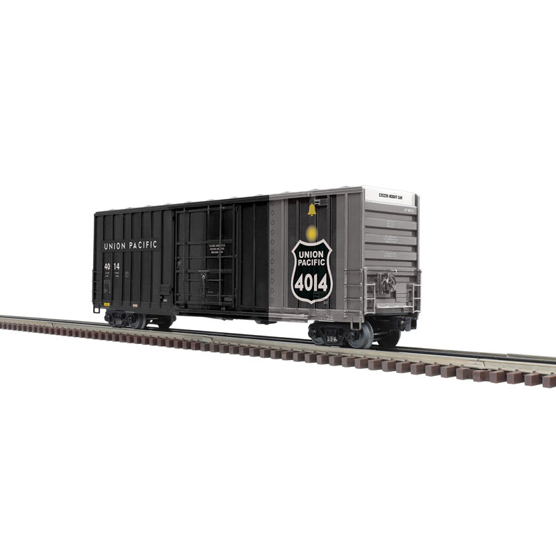 PRE-ORDER Atlas O Premier #3003121 50' Gunderson Box Car Union Pacific 4014 Limited Edition Collectors Series (BLACK/GRAY) - 3RL