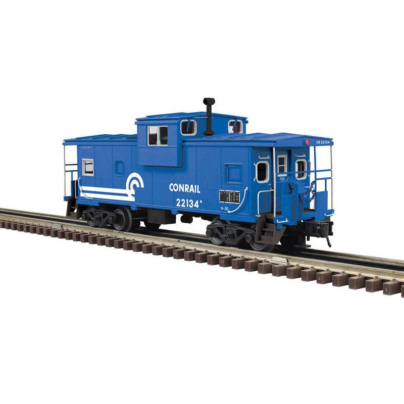 PRE-ORDER ATLAS MASTER O #3003142 EXTENDED VISION CABOOSE CONRAIL Choose Rd # 22134 or 22139 (BLUE/WHITE) - 3RL
