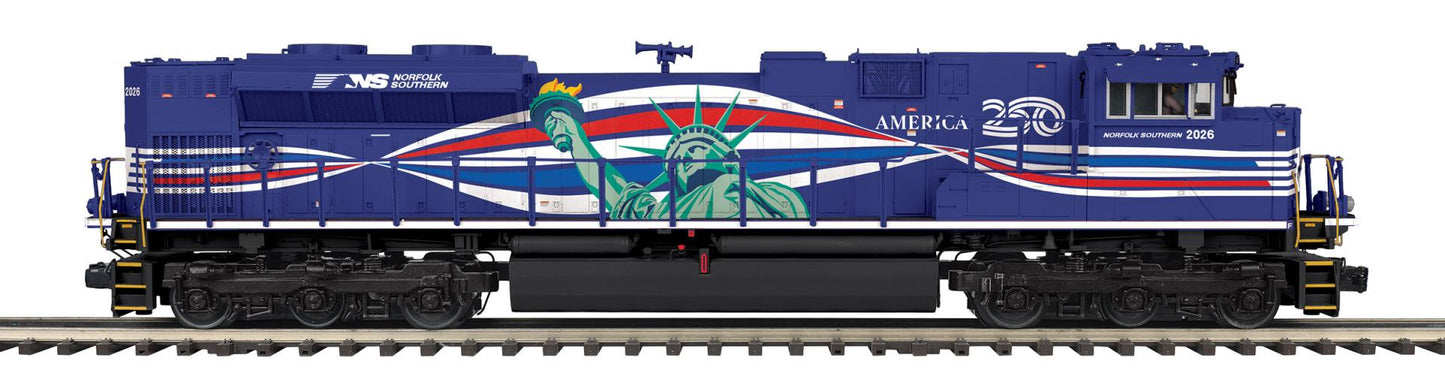 *PRE-ORDER* MTH Premier # 20-22201-1 Norfolk Southern SD70ACe Diesel Engine Cab # 2026 - ETA 2027