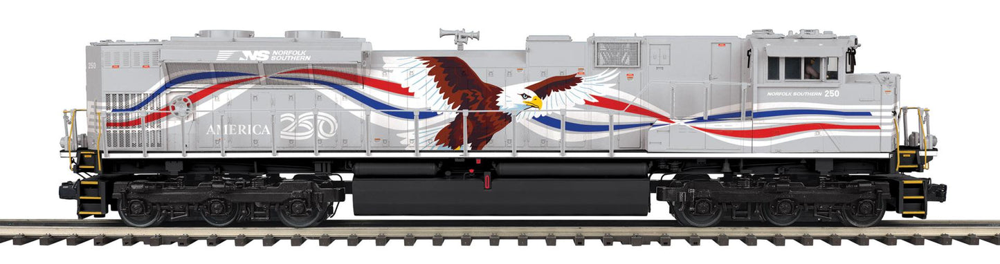 *PRE-ORDER* MTH Premier # 20-22199-1 Norfolk Southern SD70ACe Diesel Engine Cab # 250 - ETA 2027