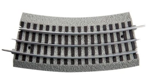 Lionel 6-12022 FASTRACK O36 HALF CURVED TRACK ( Sold Each ) (16 pieces per circle)