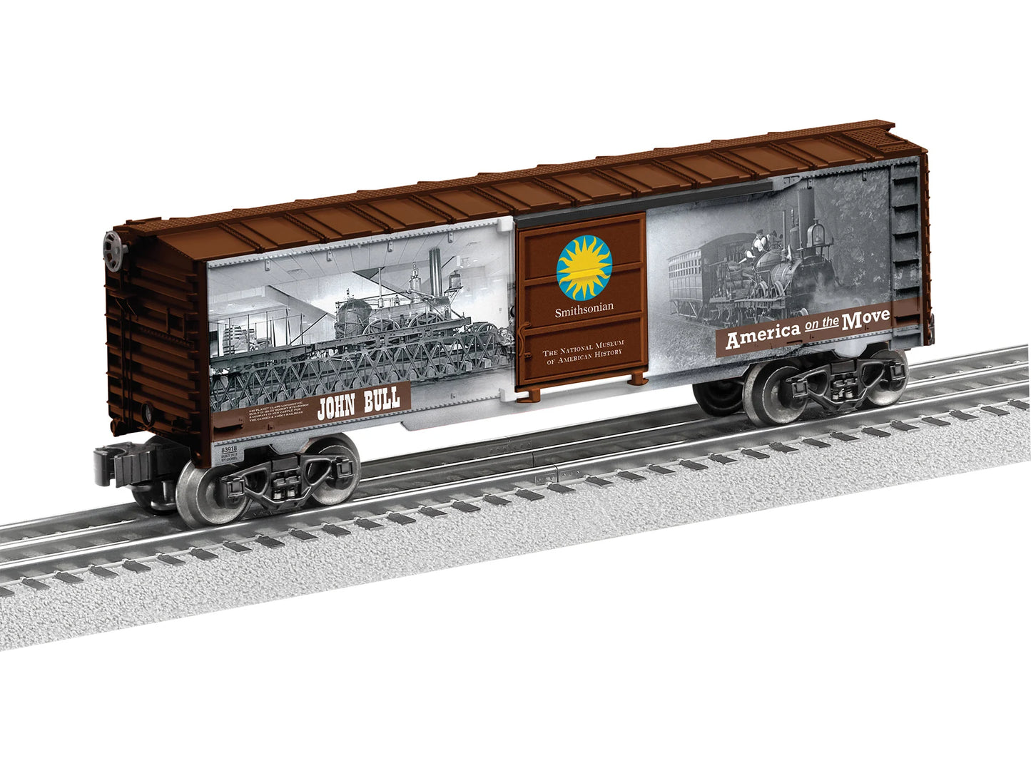 Lionel # 6-83918 ( O Gauge ) Smithsonian Historic Trains John Bull Boxcar