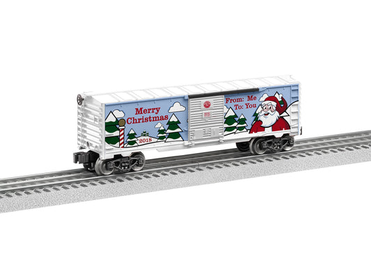 SOLD OUT Lionel # 6-84747 ( O Gauge ) Year 2018 Annual Holiday Christmas Box Car